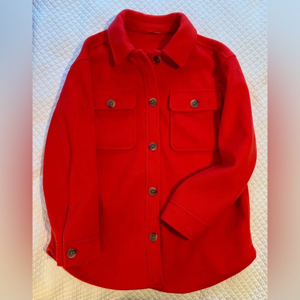 Marks & Spencer Collection button up jacket - or shacket - soft!